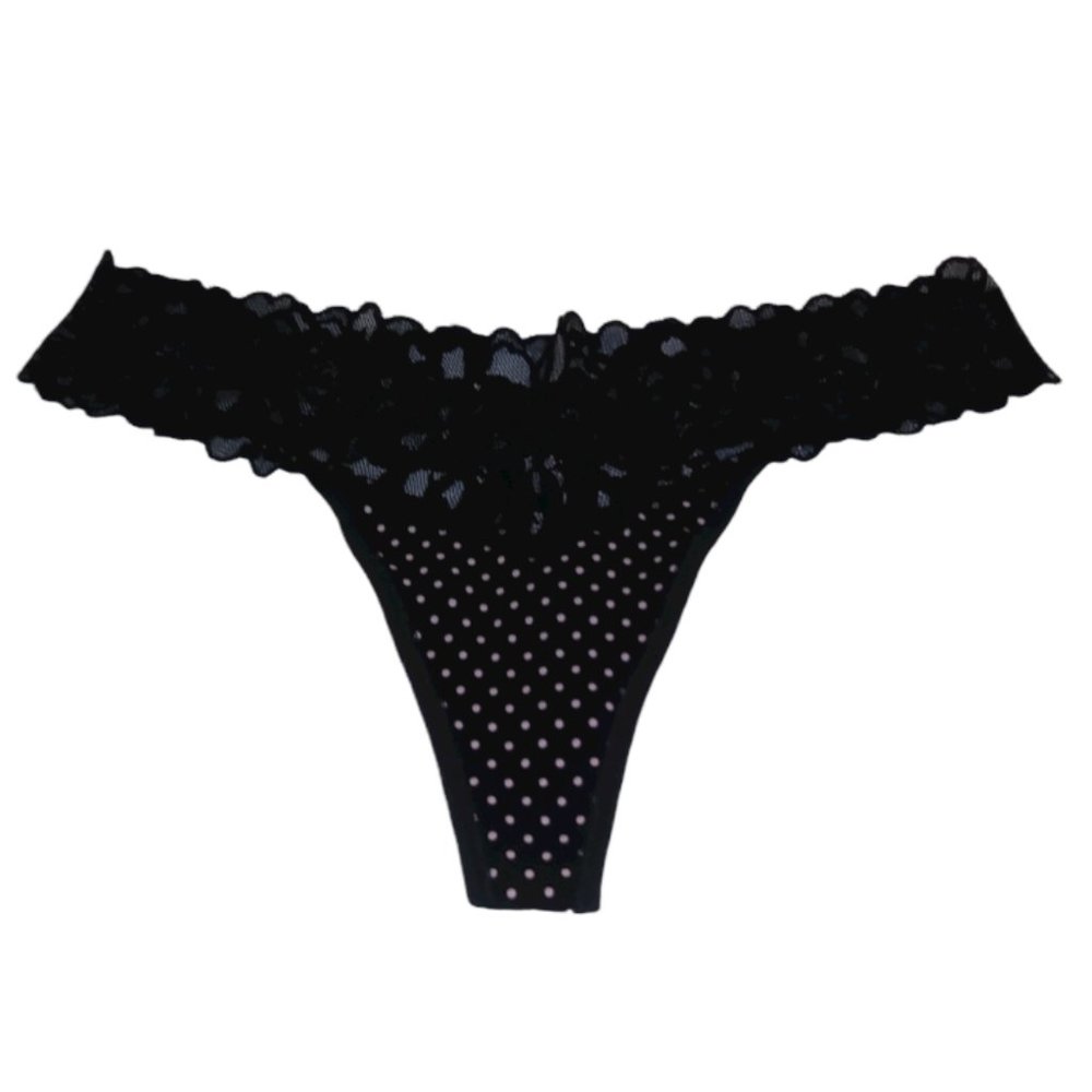 Victoria's Secret Pantie thong Color Black Size XL